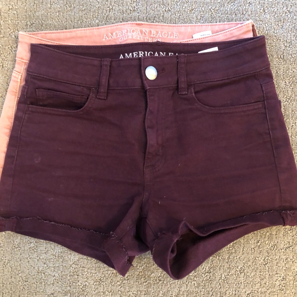 🌿 AMERICAN EAGLE High Rise Shorts. - Picture 4 of 7